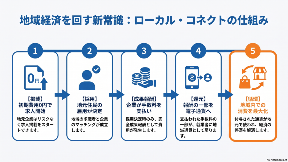 プロセス型インフォグラフィックの生成例
